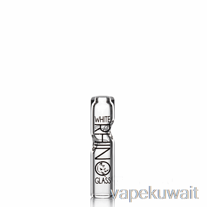 أطراف زجاجية من وحيد القرن الأبيض، نظام جراب Vape ذو طرف زجاجي مستدير
